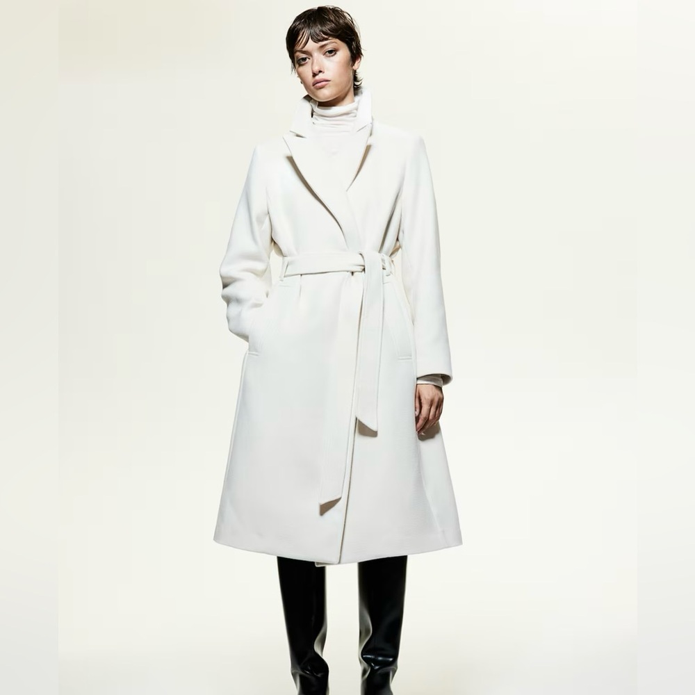 H&M THE BELT COAT